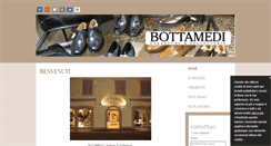 Desktop Screenshot of calzaturebottamedi.com